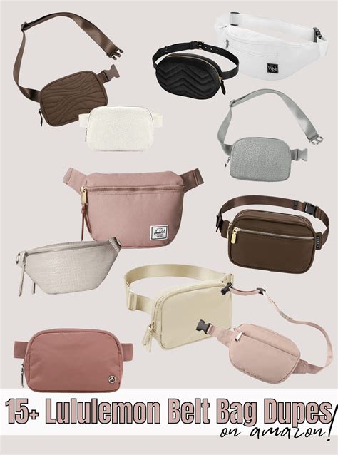 luluemon belt bag dupe|lululemon duffle bag dupe.